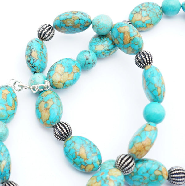Turquoise and Silver Necklace